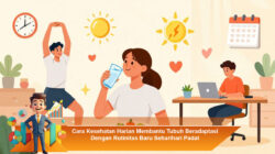 Cara Kesehatan Harian Membantu Tubuh Beradaptasi Dengan Rutinitas Baru Seharihari Padat