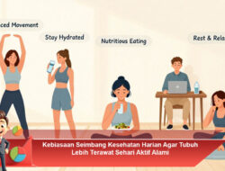 Kebiasaan Seimbang Kesehatan Harian Agar Tubuh Lebih Terawat Sehari Aktif Alami