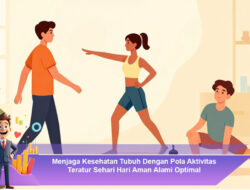 Menjaga Kesehatan Tubuh Dengan Pola Aktivitas Teratur Sehari-Hari Aman Alami Optimal