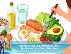 Pola Makan Tepat Untuk Mendukung Proses Pembakaran Lemak Tubuh Alami Aman