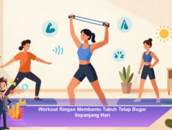 Workout Ringan Membantu Tubuh Tetap Bugar Sepanjang Hari