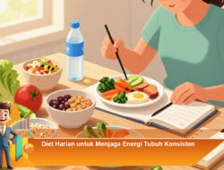 Diet Harian untuk Menjaga Energi Tubuh Konsisten