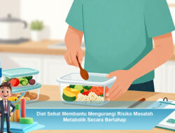 Diet Sehat Membantu Mengurangi Risiko Masalah Metabolik Secara Bertahap