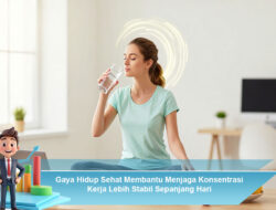 Gaya Hidup Sehat Membantu Menjaga Konsentrasi Kerja Lebih Stabil Sepanjang Hari