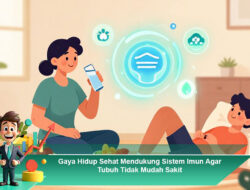 Gaya Hidup Sehat Mendukung Sistem Imun Agar Tubuh Tidak Mudah Sakit