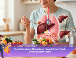 Nutrisi Seimbang Mendukung Fungsi Organ Tubuh Bekerja Efisien Alami