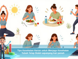 Tips Kesehatan Harian untuk Menjaga Kesehatan Tubuh Tetap Stabil Sepanjang Hari
