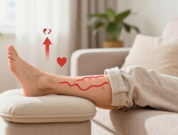 Cara Mudah Mencegah Varises Dengan Rutin Mengangkat Kaki Setelah Lelah Beraktivitas Seharian