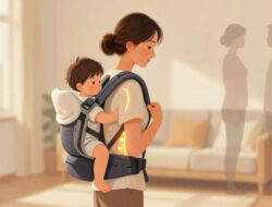 Tips Menjaga Kesehatan Tulang Belakang saat Menggendong Anak