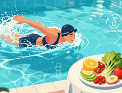 Cara Menurunkan Berat Badan dengan Berenang dan Pengaturan Nutrisi