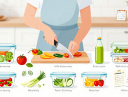 Teknik Food Prep Untuk Menjaga Kualitas Nutrisi Bahan Makanan Selama Seminggu