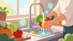 Pentingnya Mencuci Buah Dan Sayur Sebelum Dimasak Untuk Menghilangkan Sisa Kimia Pestisida