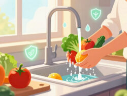 Pentingnya Mencuci Buah Dan Sayur Sebelum Dimasak Untuk Menghilangkan Sisa Kimia Pestisida